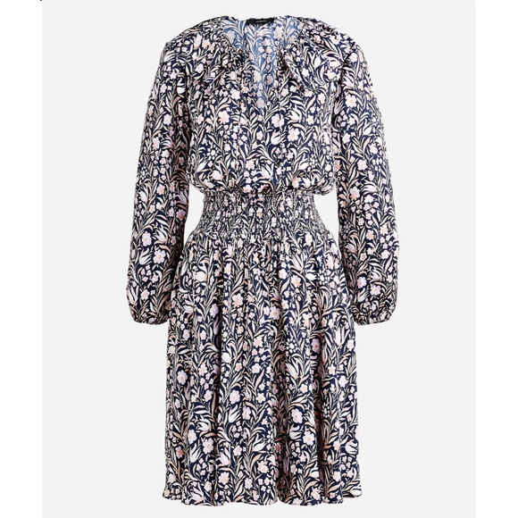 J. Crew Dresses & Skirts - New JCREW Size XL V-neck Mini Dress in Floral Fields